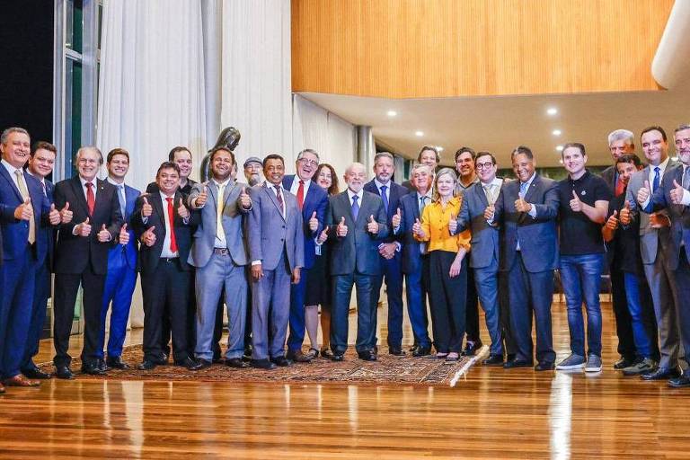 Lula se reuniu ontem com líderes do congresso, ministros e&nbsp;parlamentares.