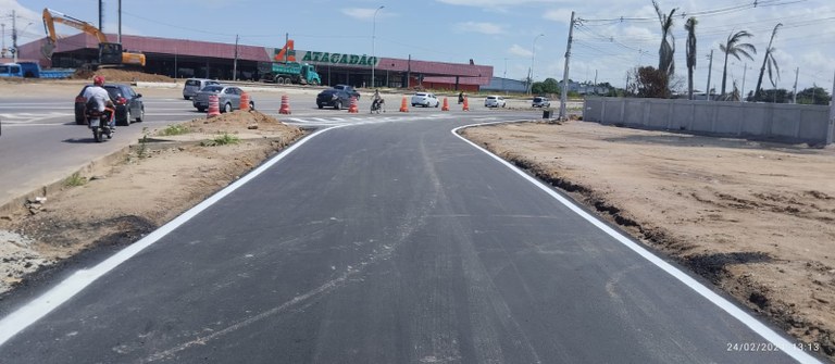 DER modifica tráfego na BR-230 na obra do Viaduto de Água&nbsp;Fria