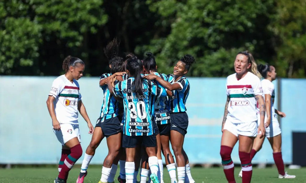 Grêmio segura reação do Flu e vence no Brasileiro Feminino de&nbsp;Futebol