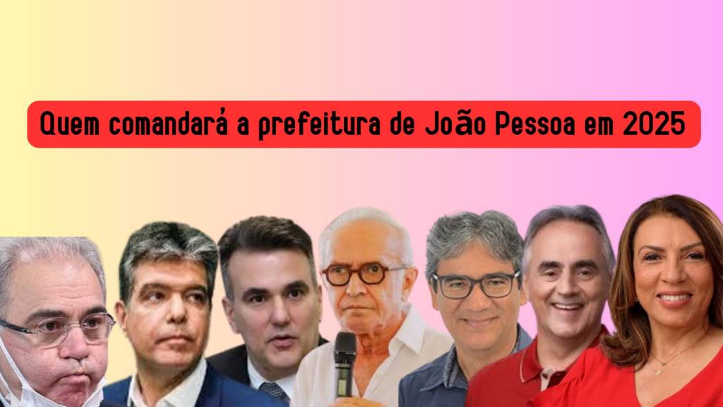 Se a eleição fosse hoje, em quem você votaria para comandar a prefeitura da capital&nbsp;paraibana?