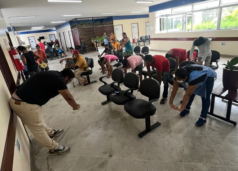 Projeto de Fisioterapia humaniza atendimento no Ambulatório do Complexo Clementino&nbsp;Fraga