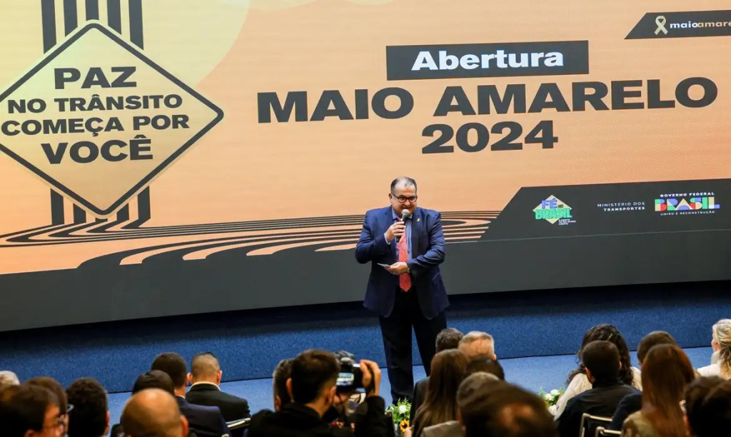 Campanha Maio Amarelo alerta para segurança no&nbsp;trânsito