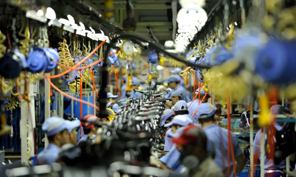 Produção de motos cresce de janeiro a julho e supera marca de 1&nbsp;milhão