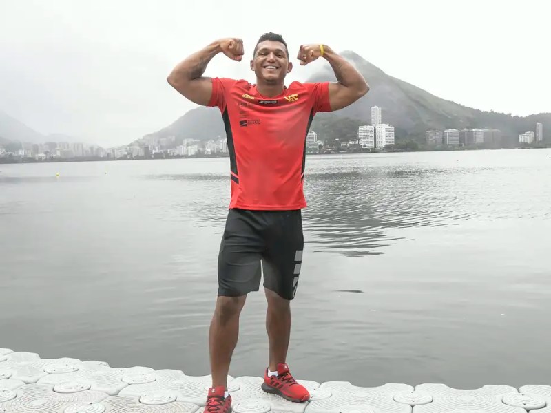Isaquias Queiroz é campeão brasileiro de canoagem&nbsp;velocidade