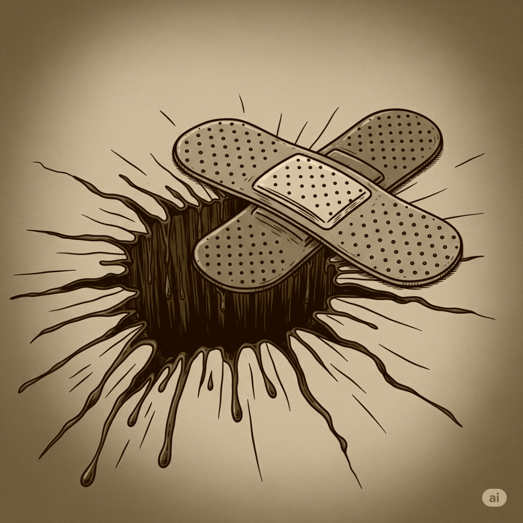 Ação paliativa: uma ferida histórica ainda&nbsp;exposta