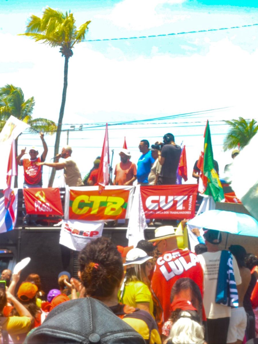 Sem anistia, sem PEC da blindagem! As ruas de João Pessoa dão seu&nbsp;recado.